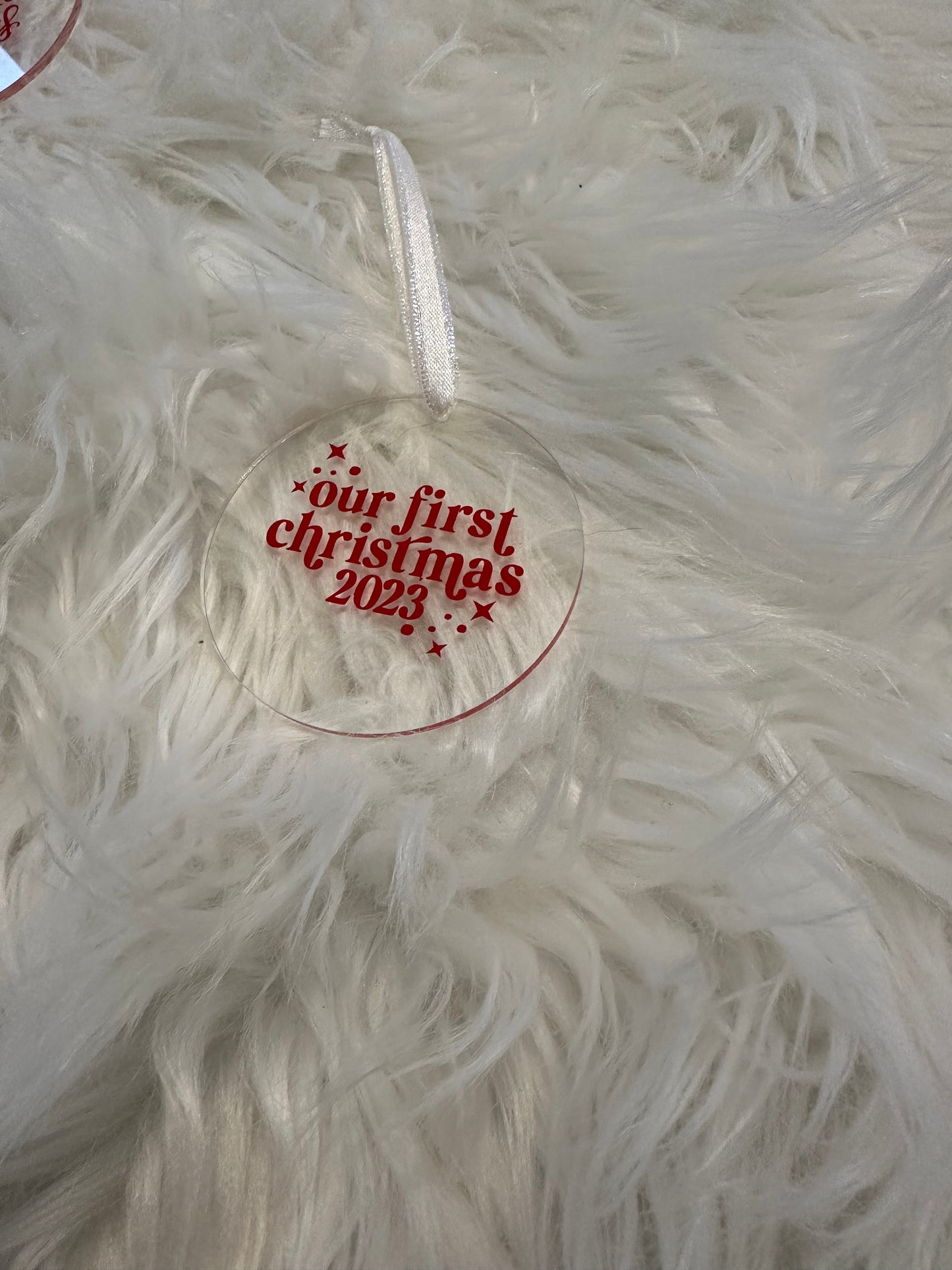 Our First Christmas 2023 Ornament