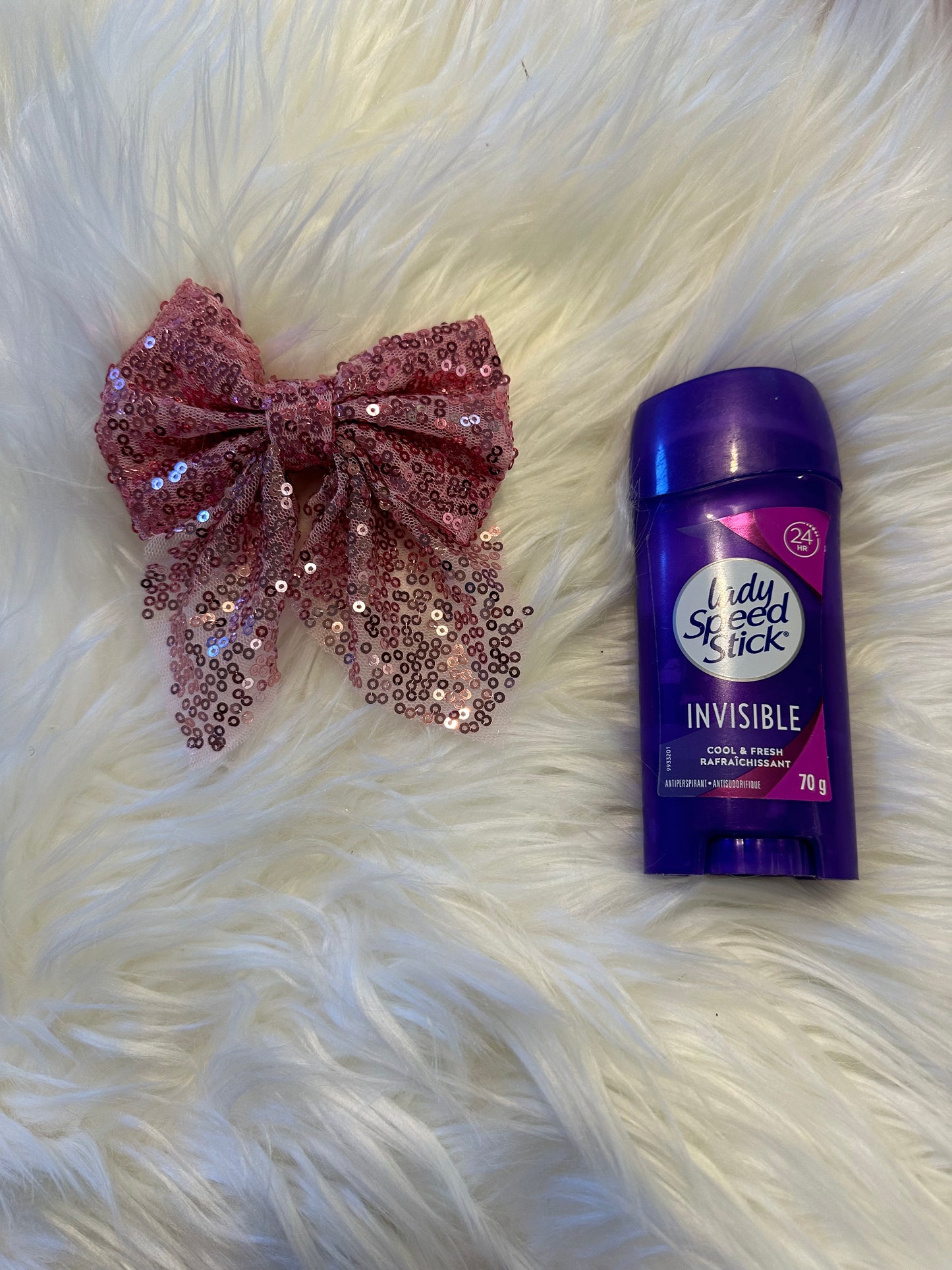 Glitter Hair Bows with Tails