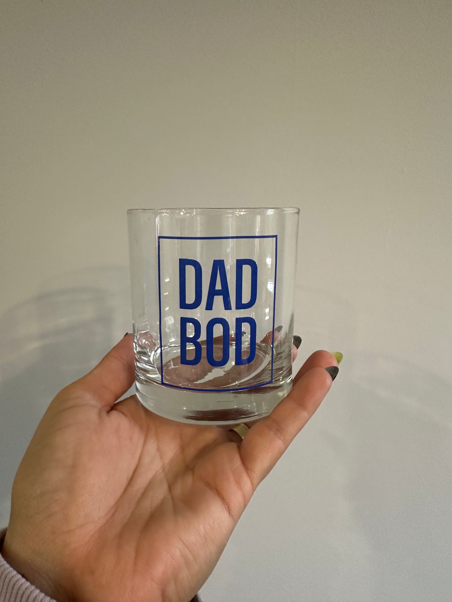 DAD whiskey glasses