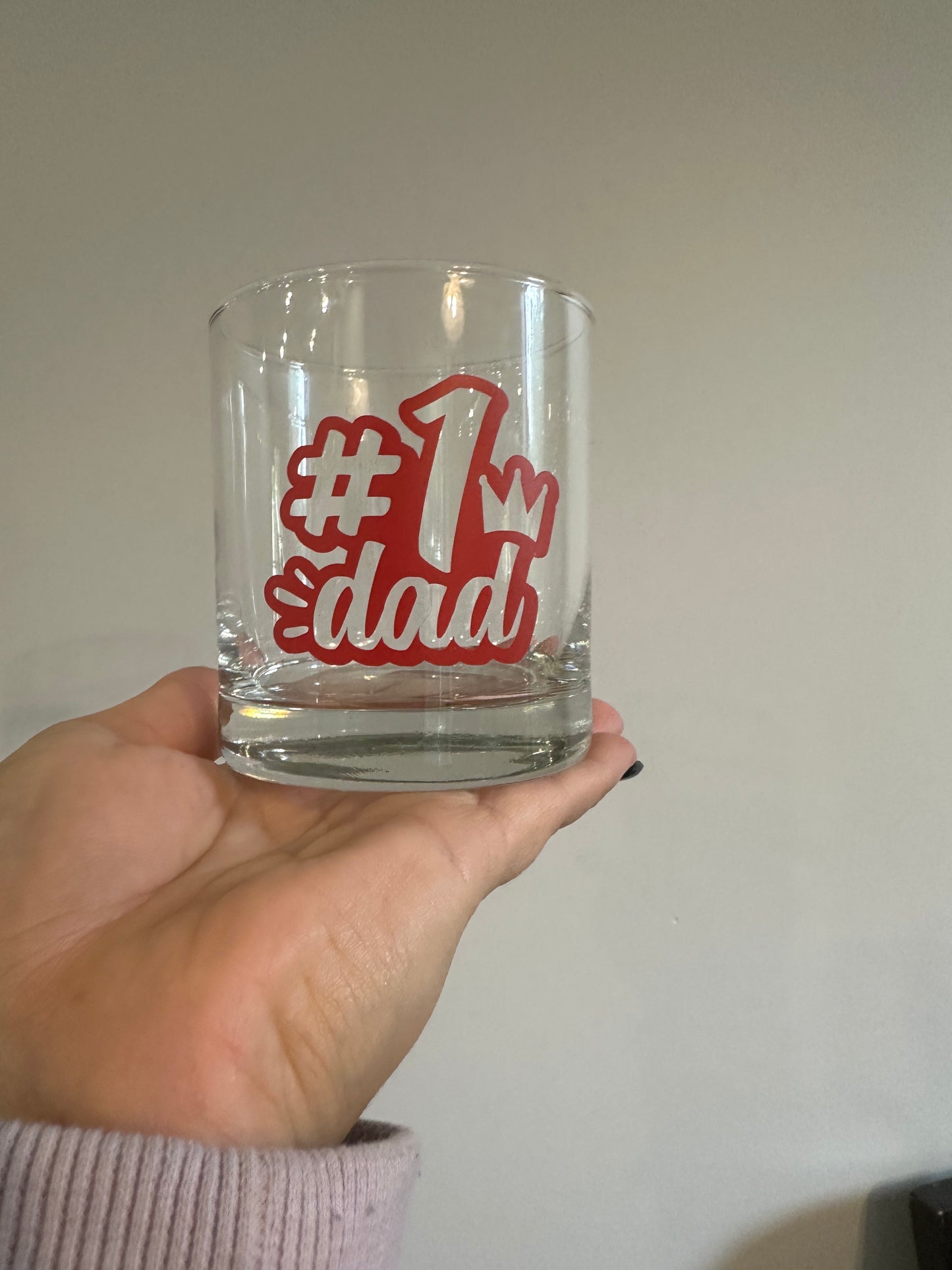 DAD whiskey glasses