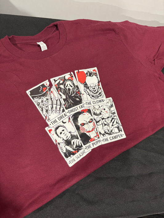 Horror Cards Tee LG