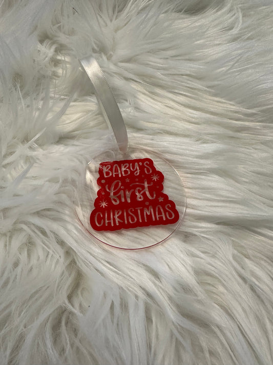 Baby's First Christmas Ornament