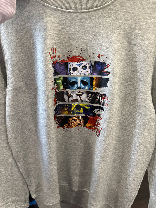 Horror Face Crewneck