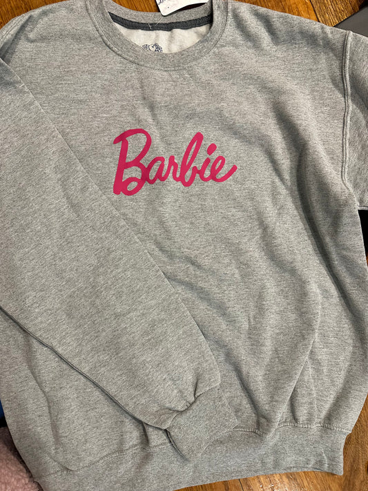 Dark Pink Barbie Crewneck