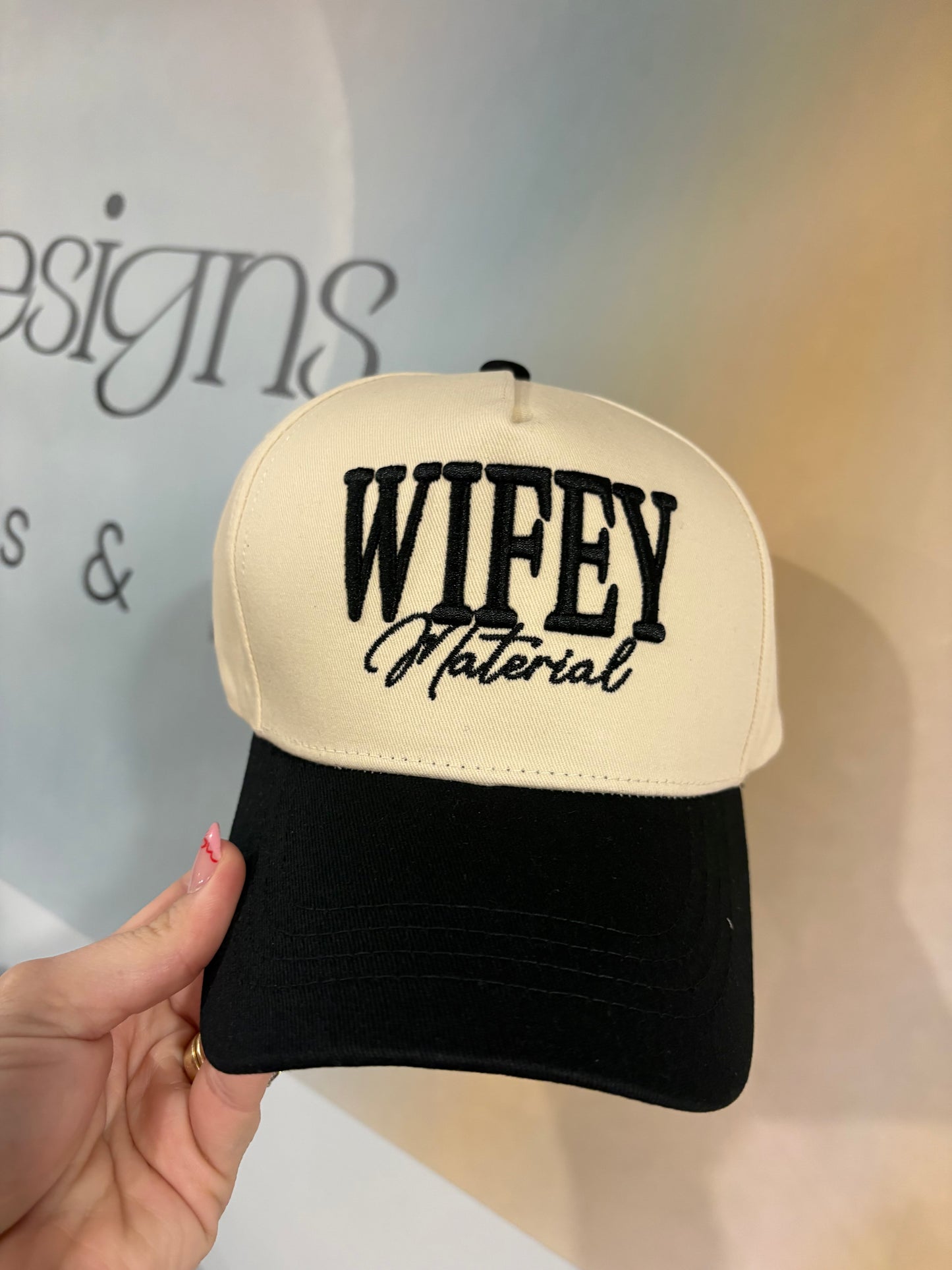 Wifey Material Ballcap