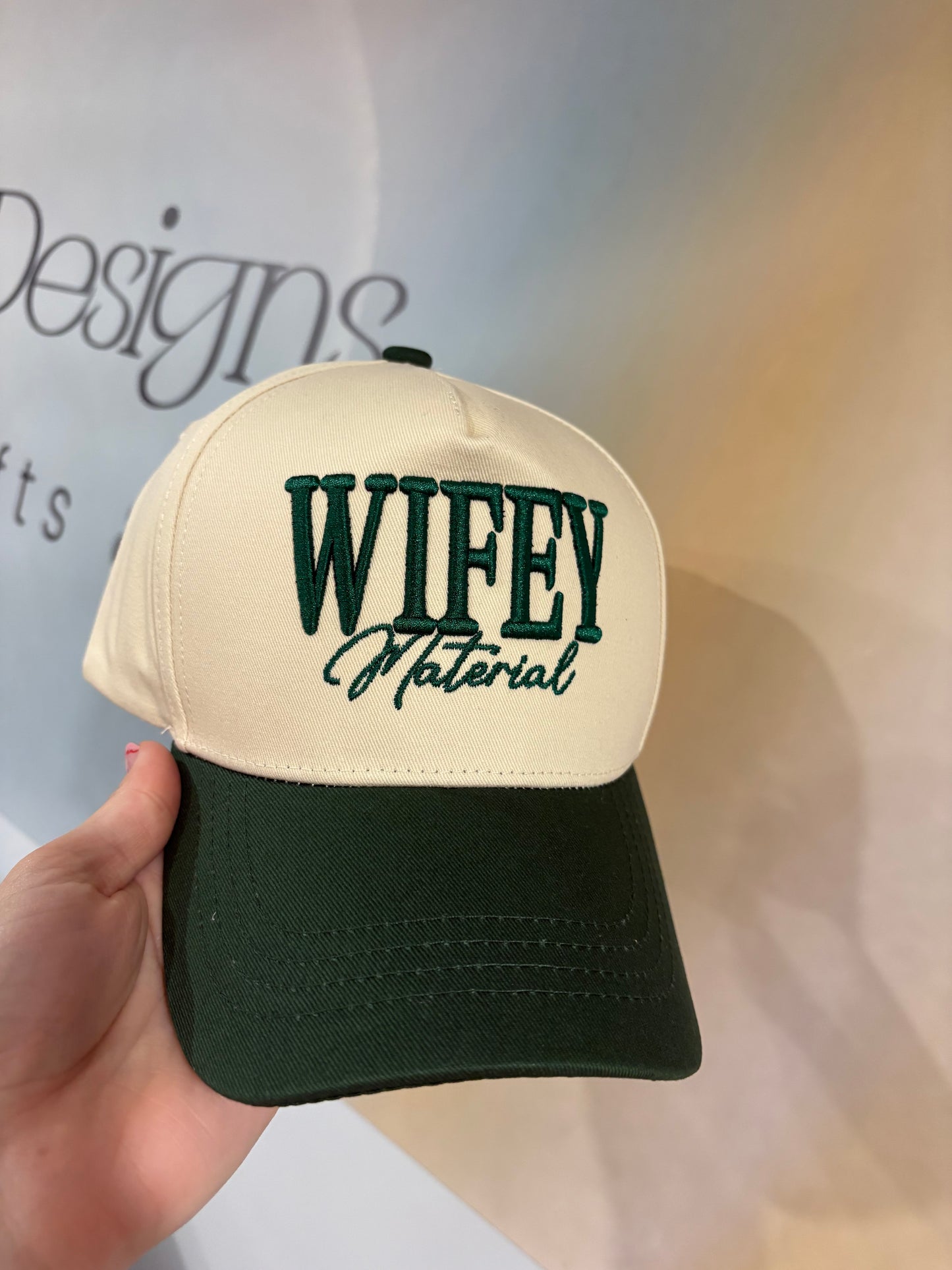 Wifey Material Ballcap