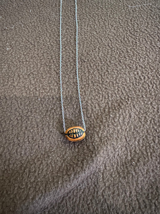 Football Chain Necklace